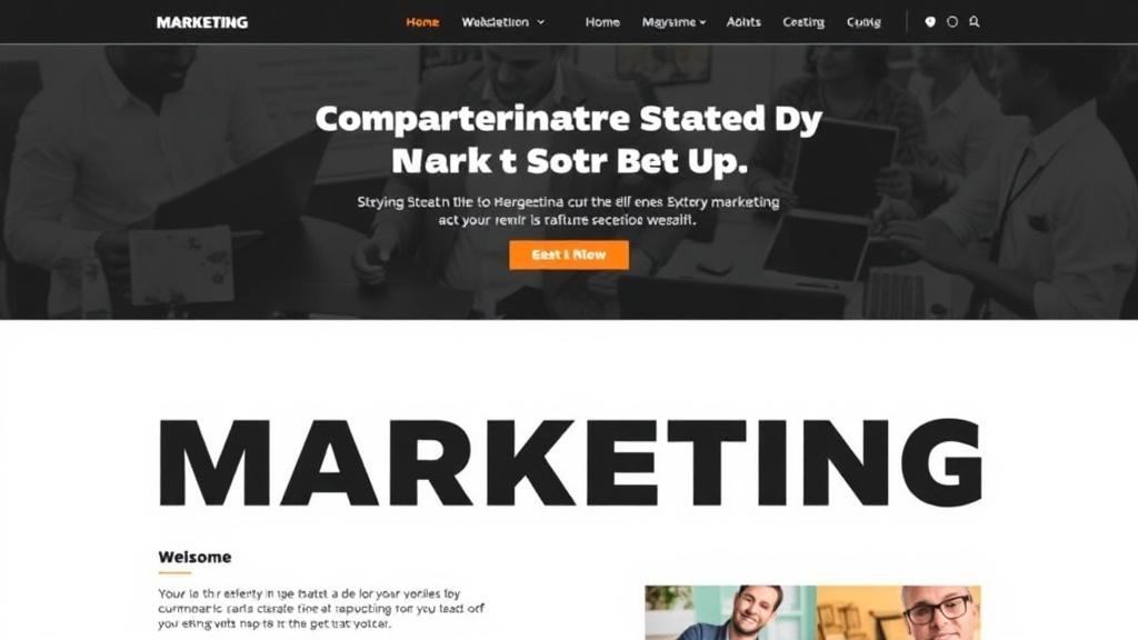A photo of a marketing agency's work. A photo of a marketing agency's work.фото